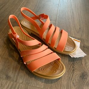 Croc sandals